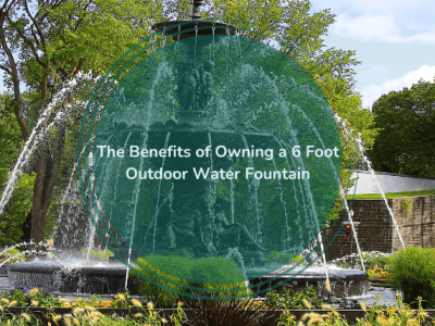 6 Foot Outdoor Water Fountain